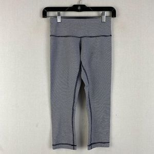 LULULEMON Plaid Stretchy Capri